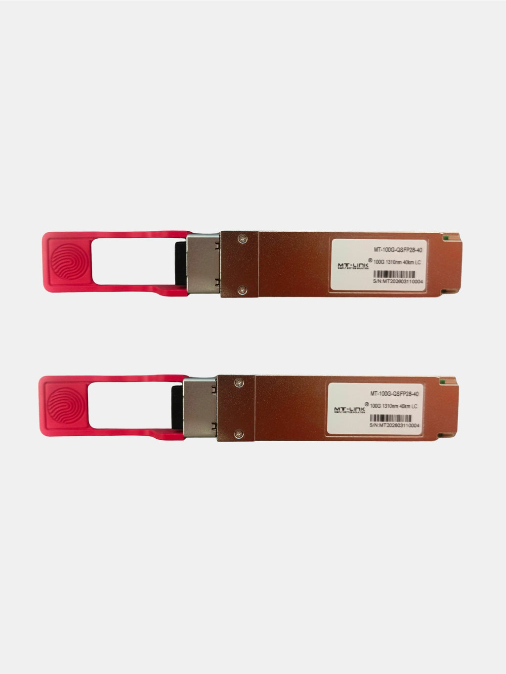 MT-MT-100G-QSFP28-40 - UPTO 40KM (Dual Fiber) - 100GBase-LR QSFP28 LC Transceiver