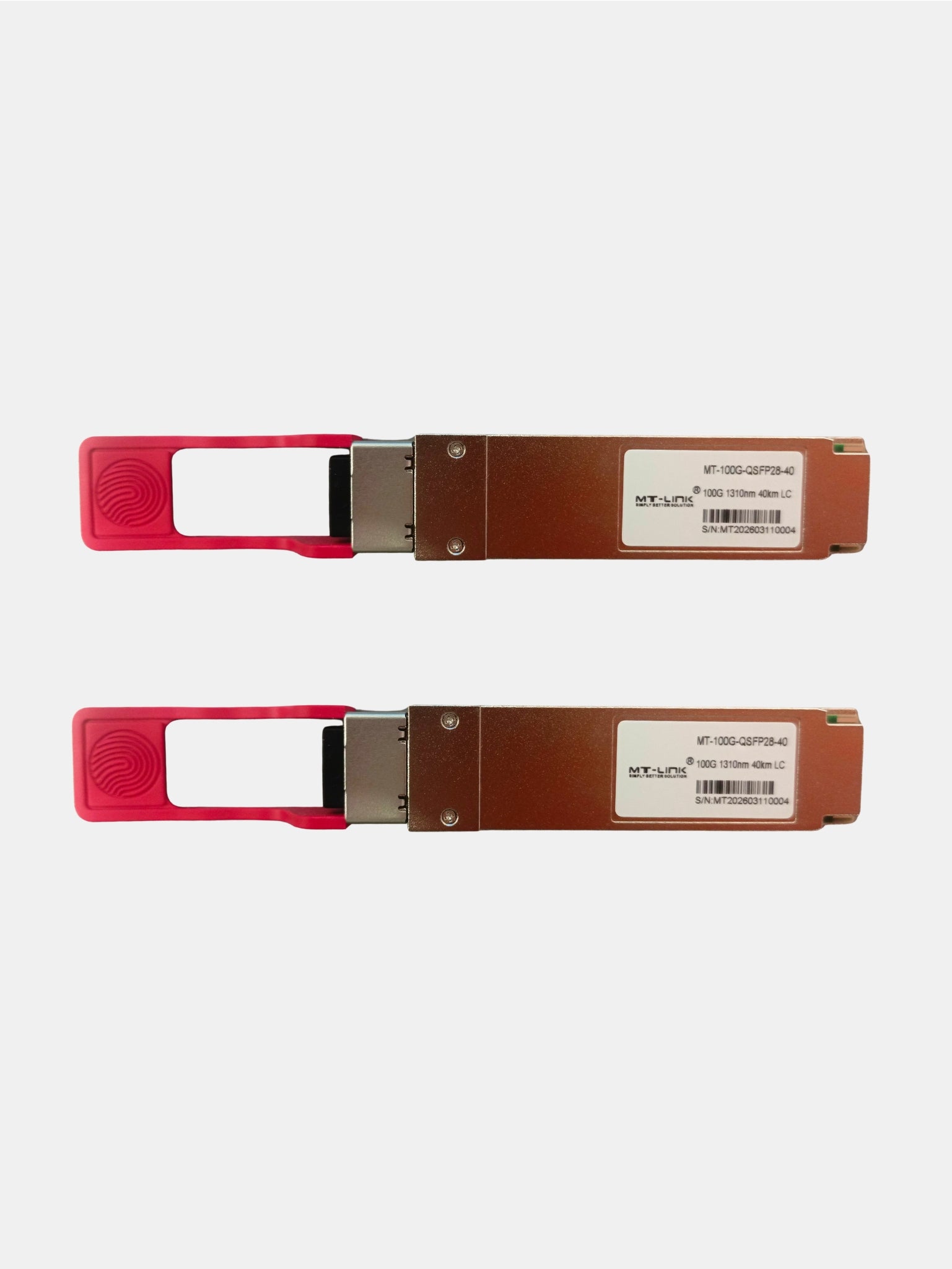 MT-MT-100G-QSFP28-40 - UPTO 40KM (Dual Fiber) - 100GBase-LR QSFP28 LC Transceiver