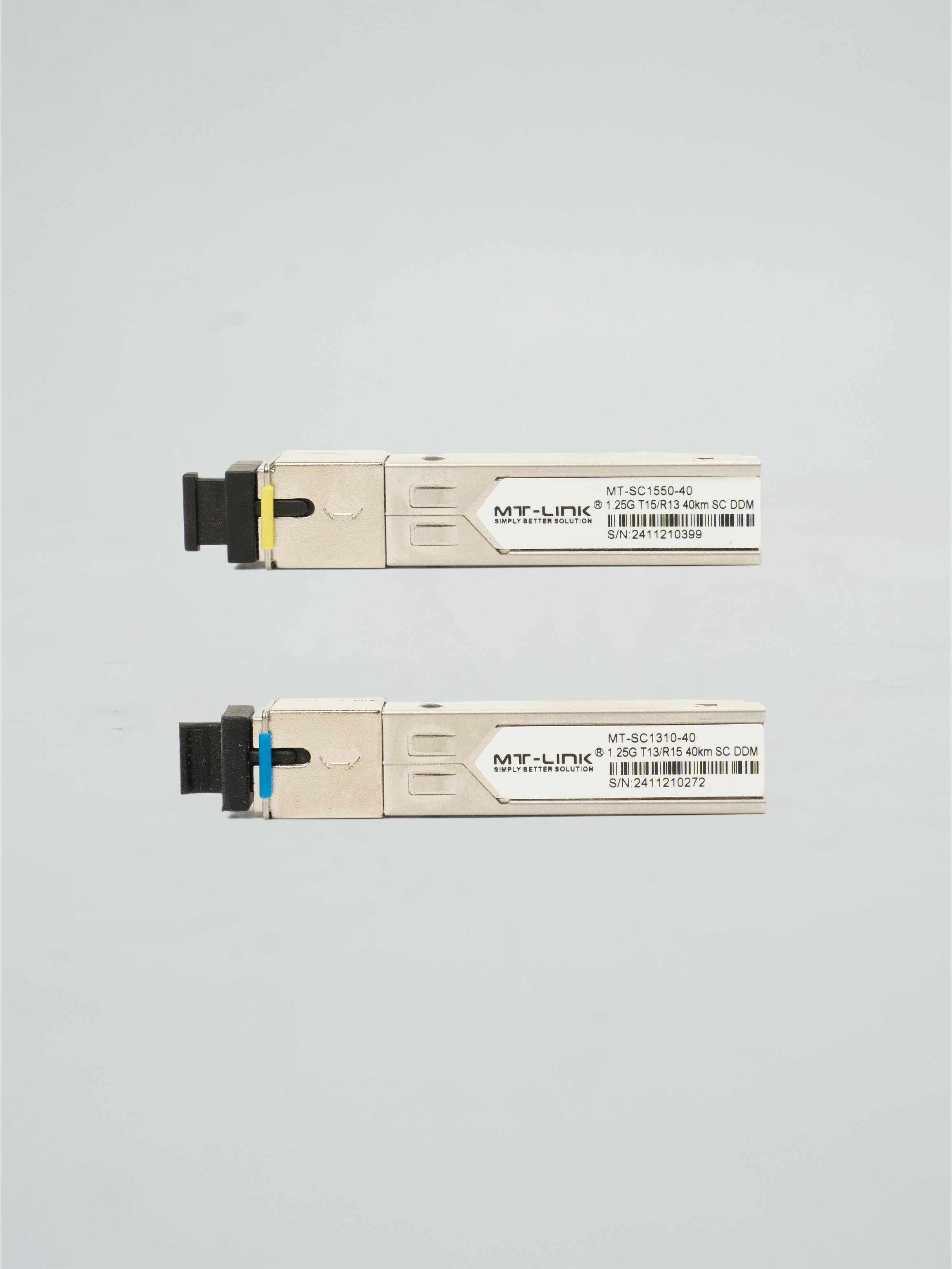 MT-SC1310/1550-40 (PAIR) ll UPTO 40KM ll - 1000Base-WDM Bi-Directional SFP Module
