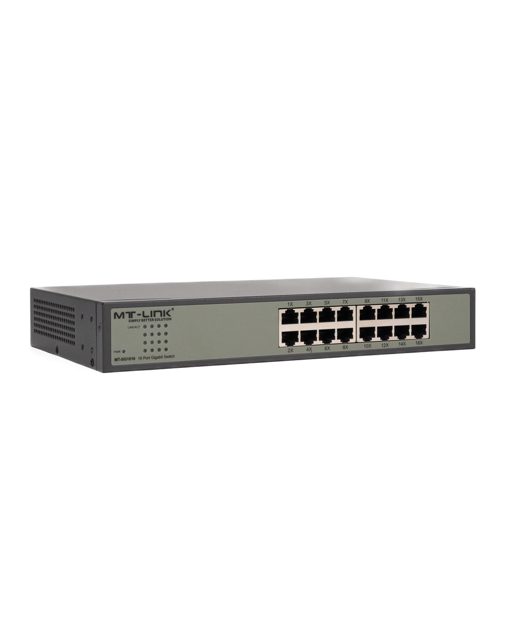 MT-SG1016 - 16 Port Gigabit Desktop/ Rack mount switch
