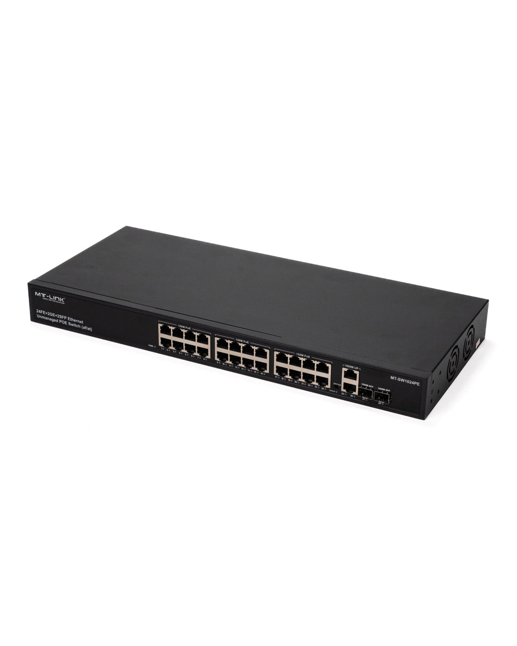 MT-SW1024PE - 24FE POE+ 2GE + 1G SFP Uplink POE Switch