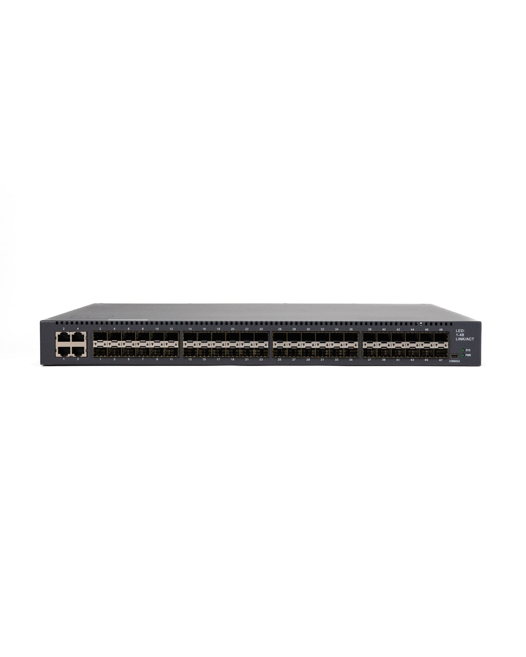 MT-SG3756F - 48 Port Gigabit Stackable L3 Core Aggregation Switch with 8 10G Slots