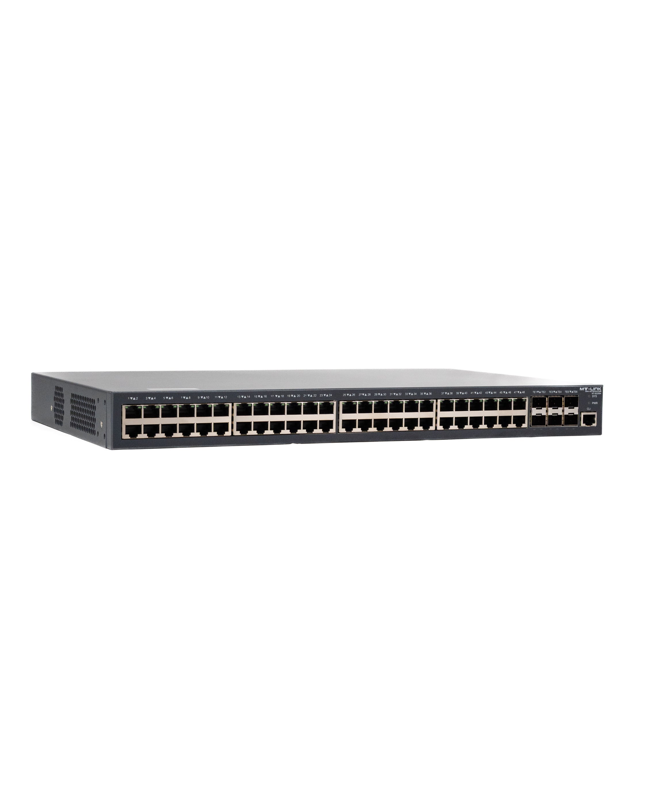 MT-SG2954 - 48 Port Gigabit Stackable L3-Lite Switch with 4 10G Slots
