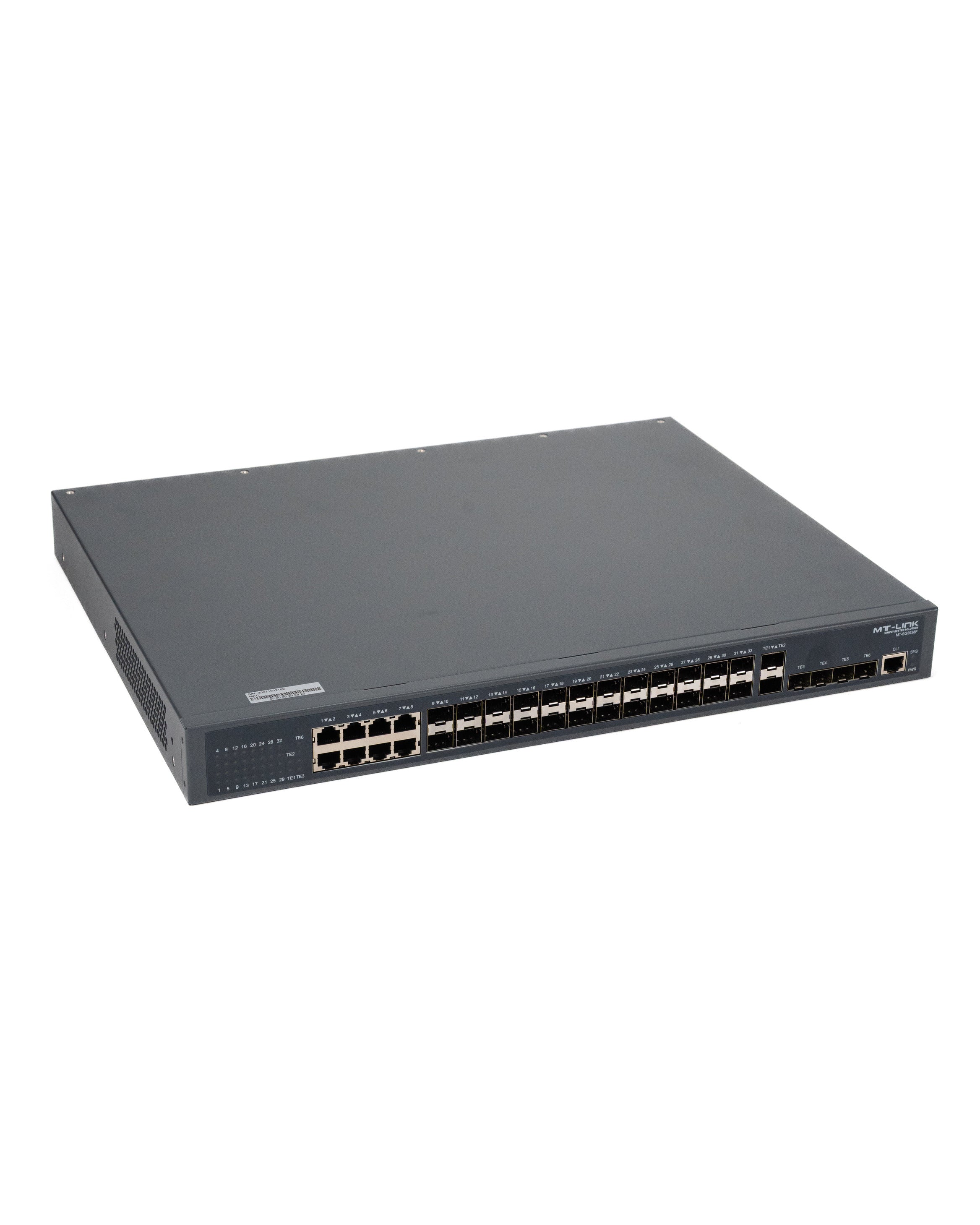 MT-SG3938F - 32 Port Gigabit Stackable L3 Core Aggregation Switch with 6 10G Slots