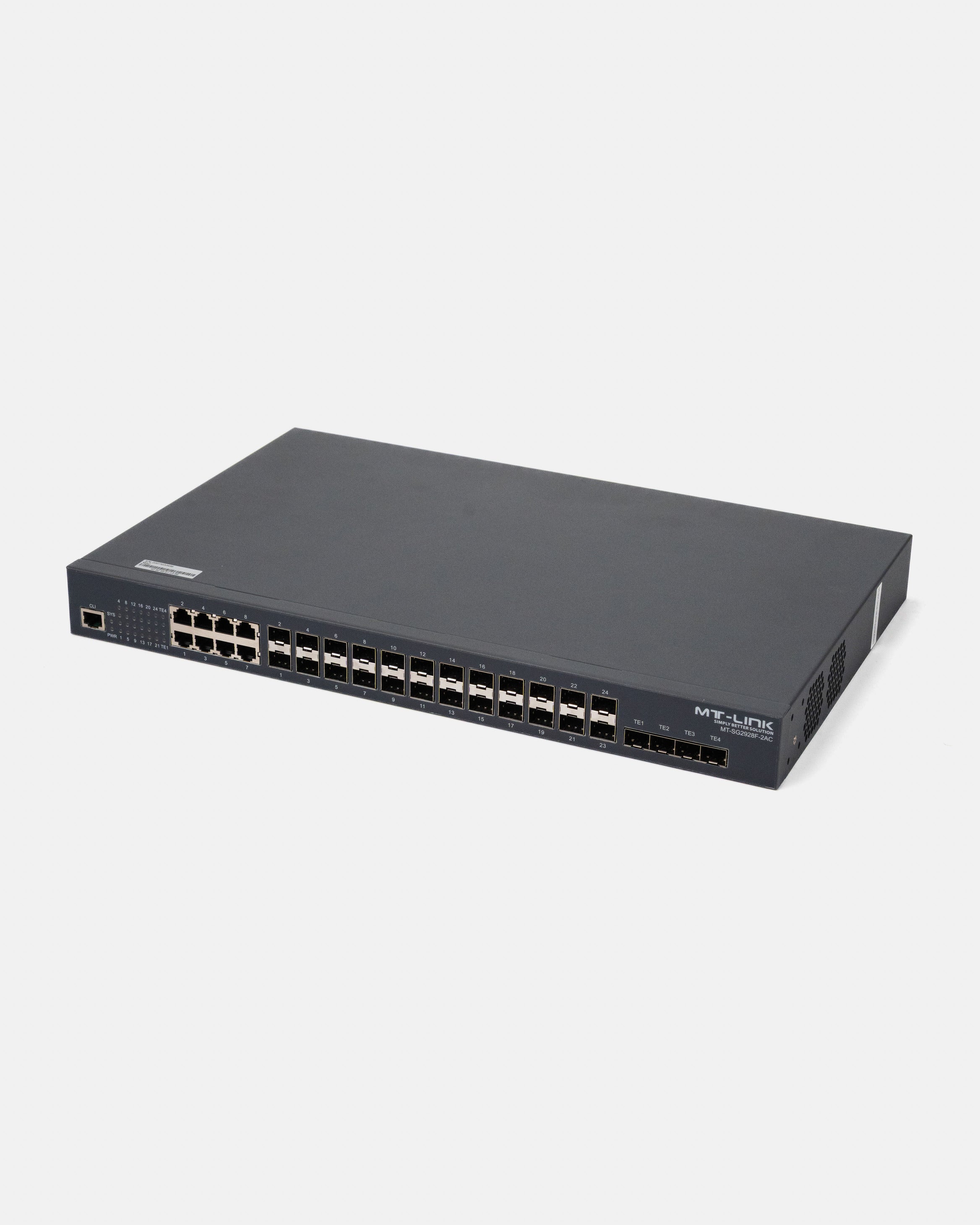 MT-SG2928 - 2AC - 24 Port Gigabit Stackable L3-Lite Switch with 4 10G Slots