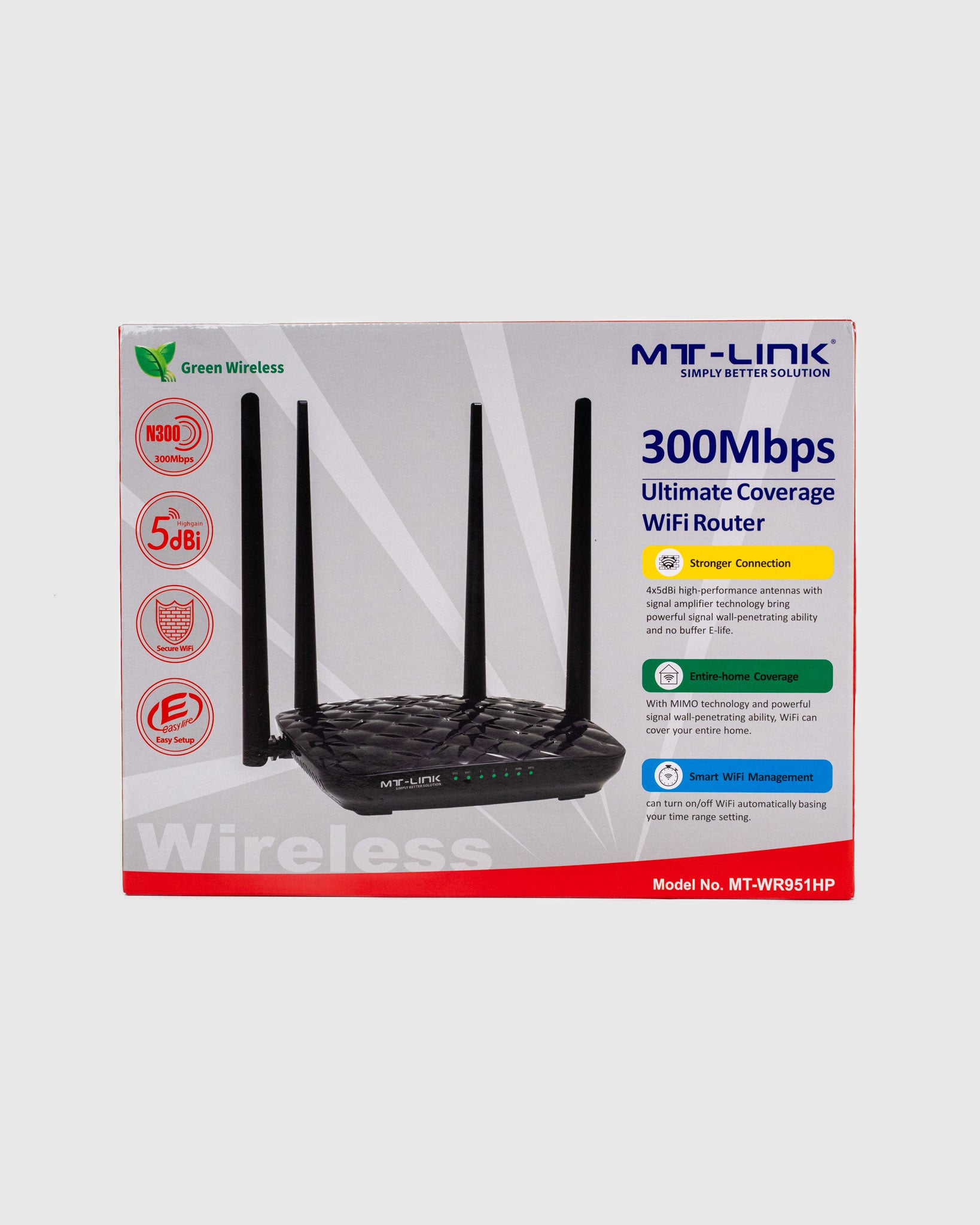 MT-WR951HP - 300Mbps High Gain Wireless Router
