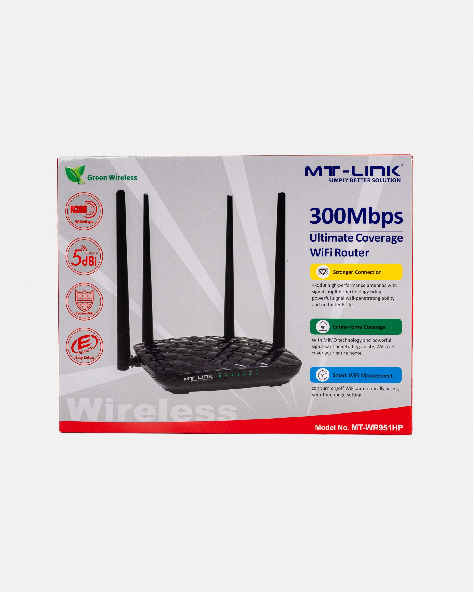 MT-WR951HP - 300Mbps High Gain Wireless Router