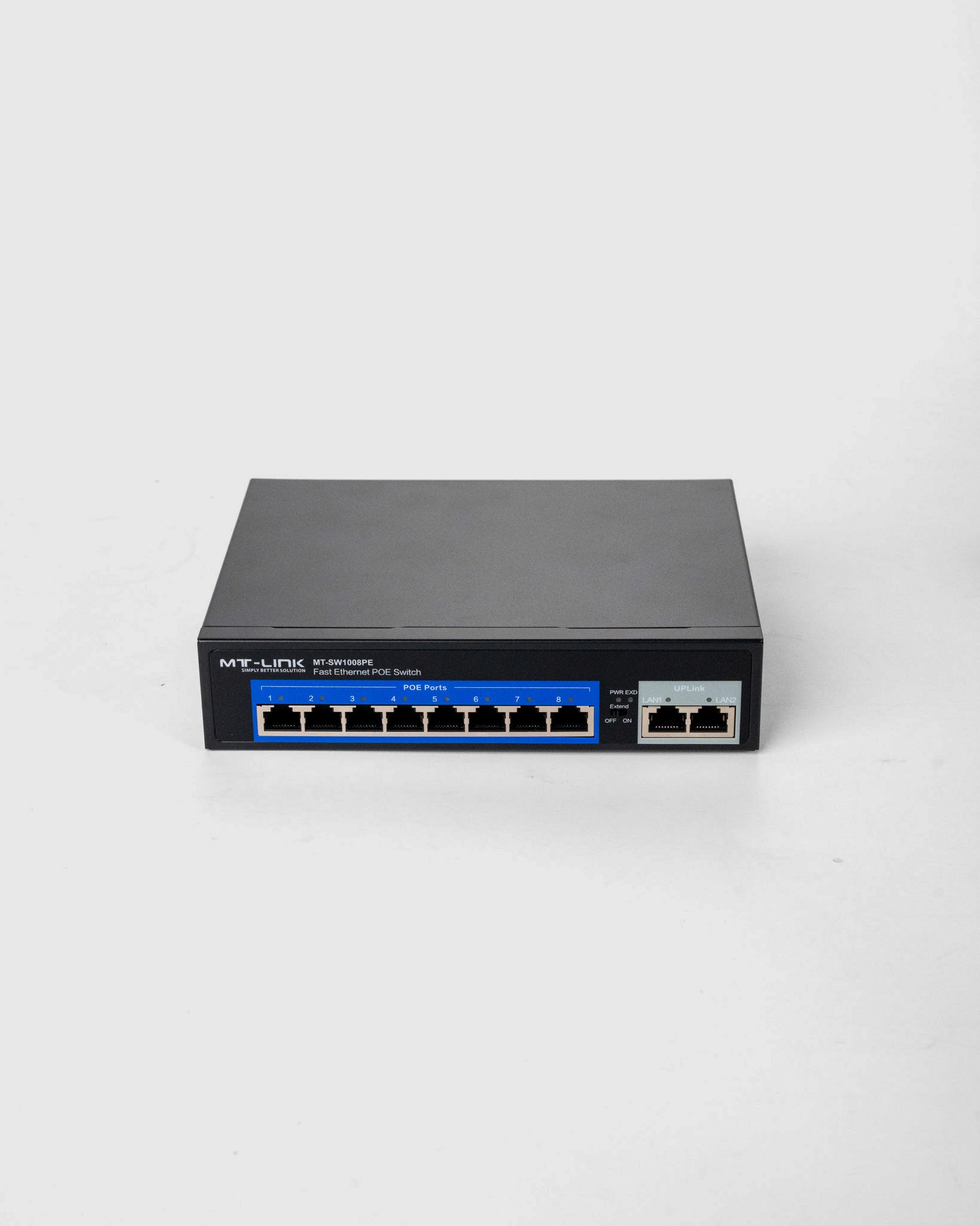 MT-SW1008PE - 8 POE+2RJ45 100Mbps POE switch
