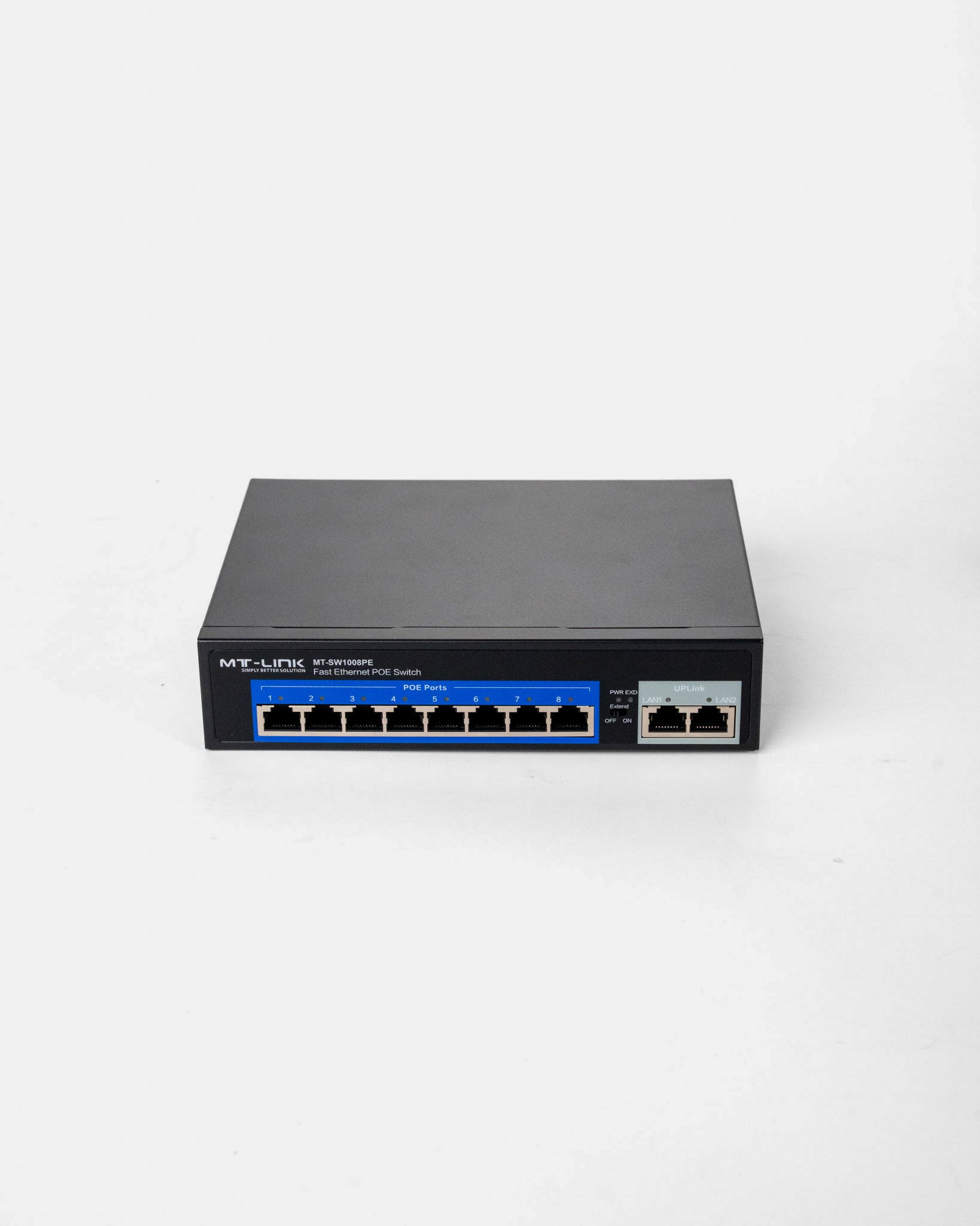 MT-SW1008PE - 8 POE+2RJ45 100Mbps POE switch
