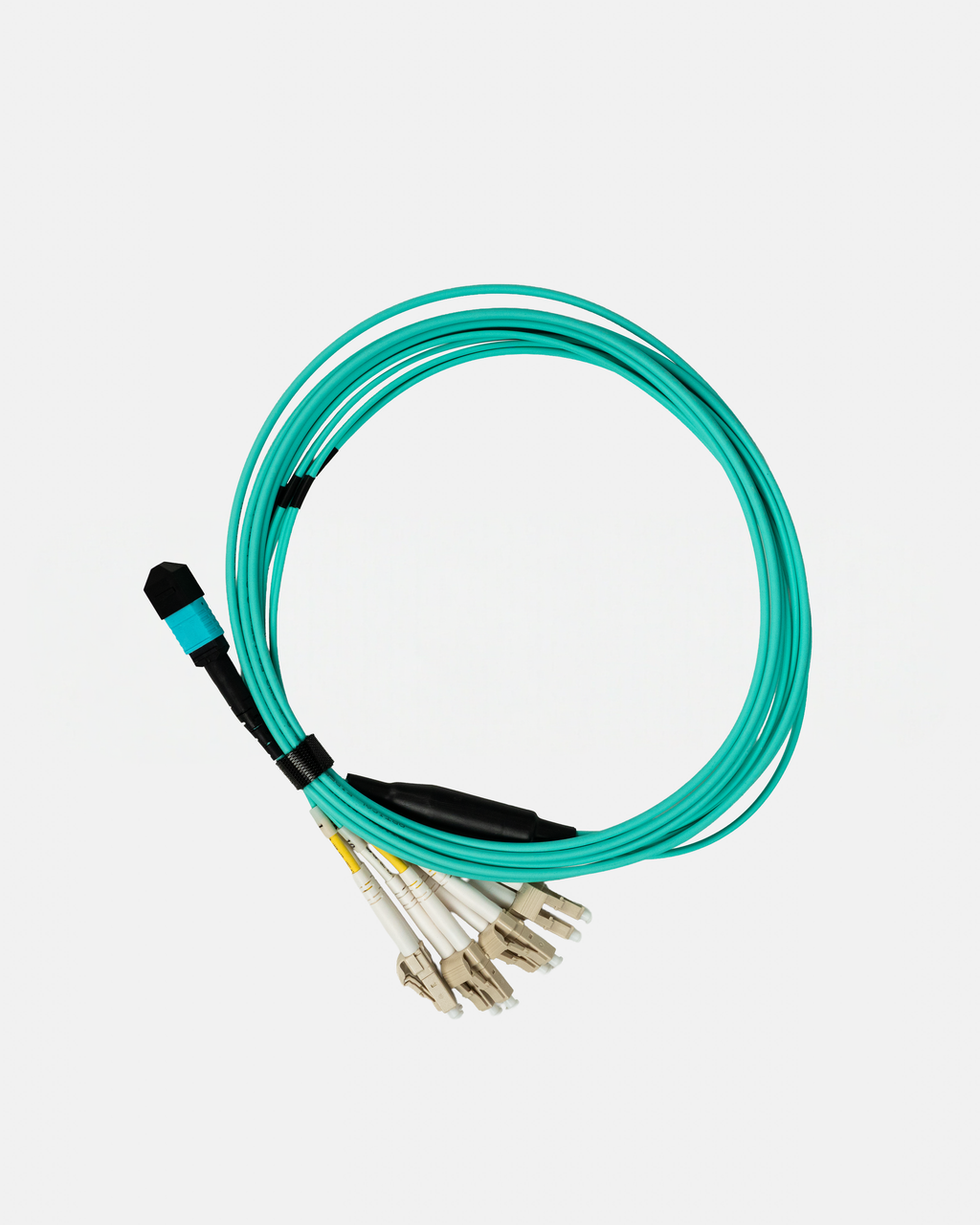 MT-MPO/LC OM3 Multimode Fiber Patch Cord
