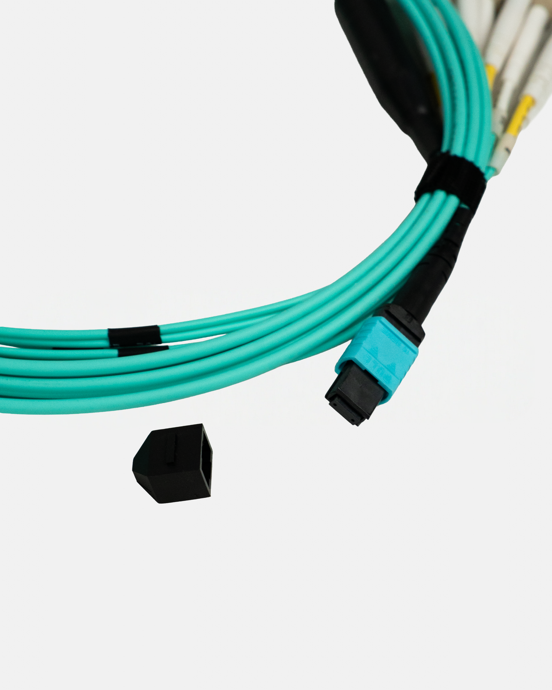 MT-MPO/LC OM3 Multimode Fiber Patch Cord