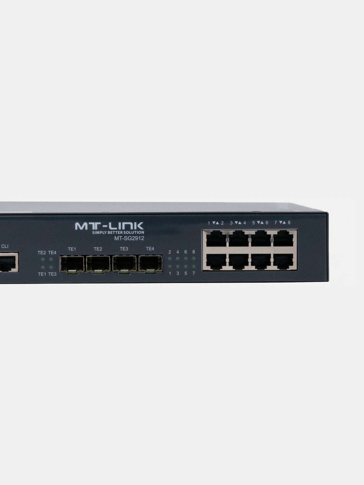 MT-SG2912 - 4*10G SFP & 8*Gigabit Ethernet Ports Layer 3 Smart/Manageable Full 10G Stackable Switch - 1 Year Official Warranty