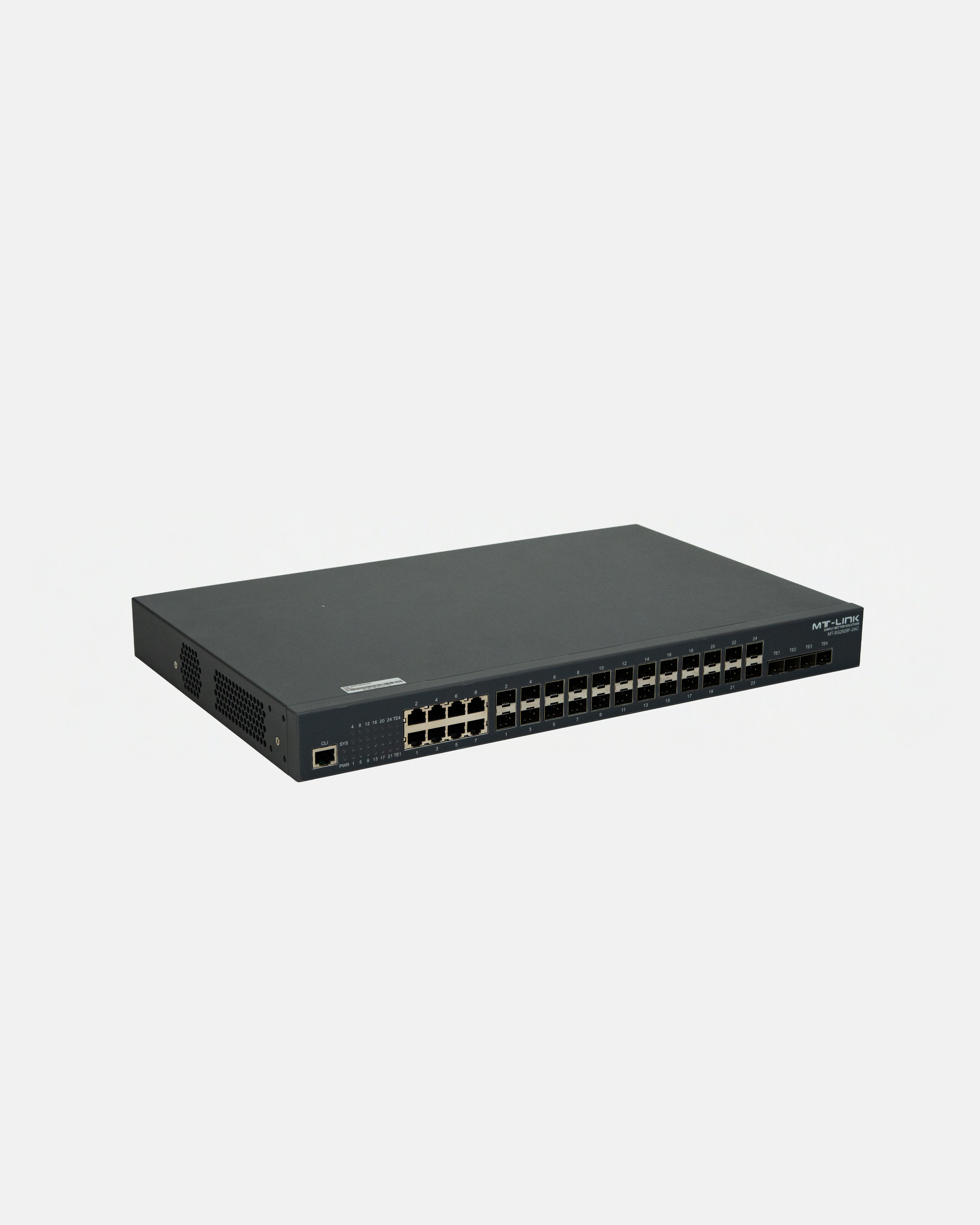 MT-SG2928F - 2AC- 24 Port Gigabit Stackable L3-Lite Aggregation Switch with 4 10G Slots