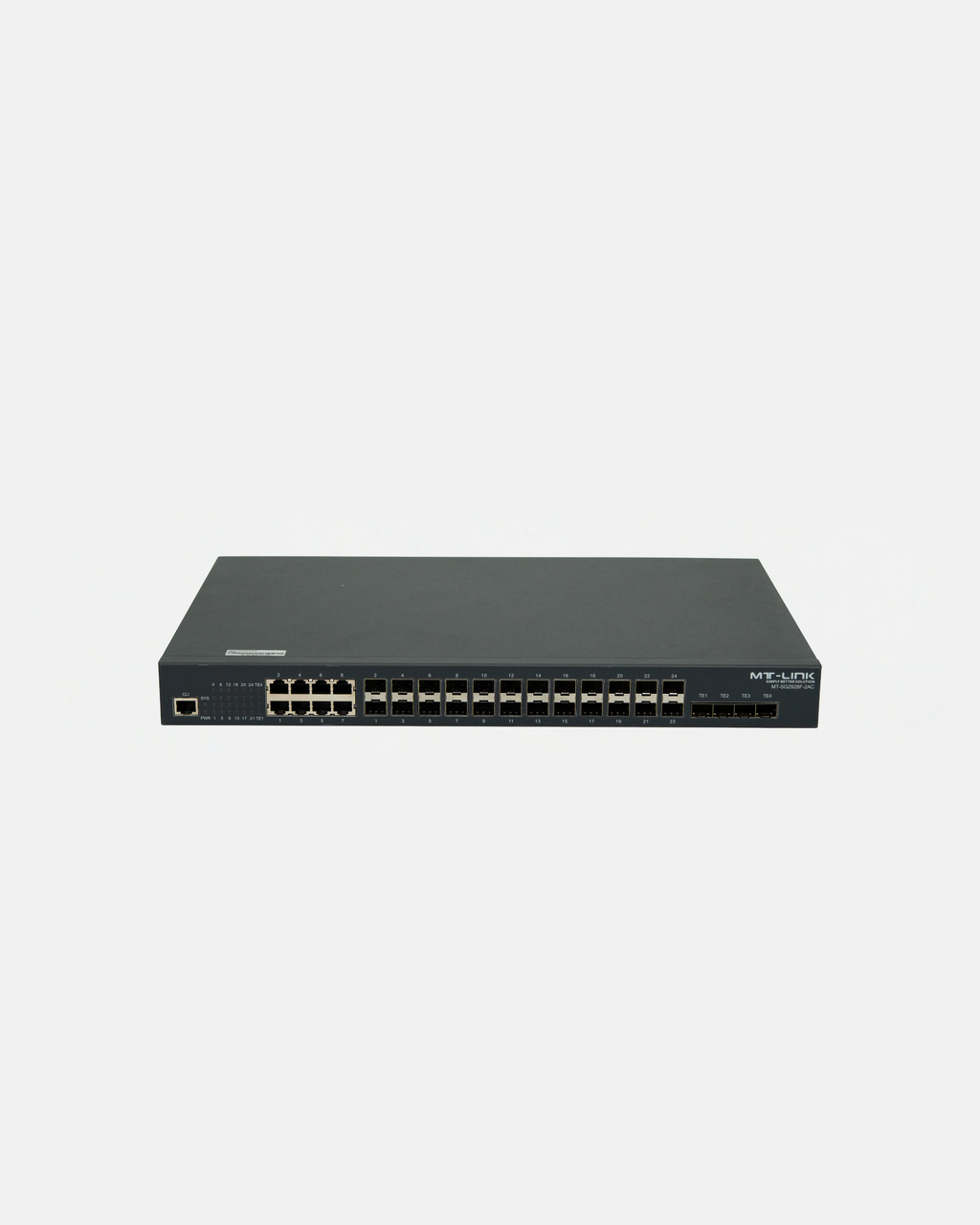 MT-SG2928F - 2AC- 24 Port Gigabit Stackable L3-Lite Aggregation Switch with 4 10G Slots