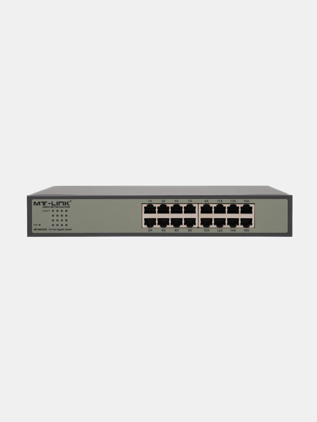 MT-SG1016 - 16 Port Gigabit Desktop/ Rack mount switch