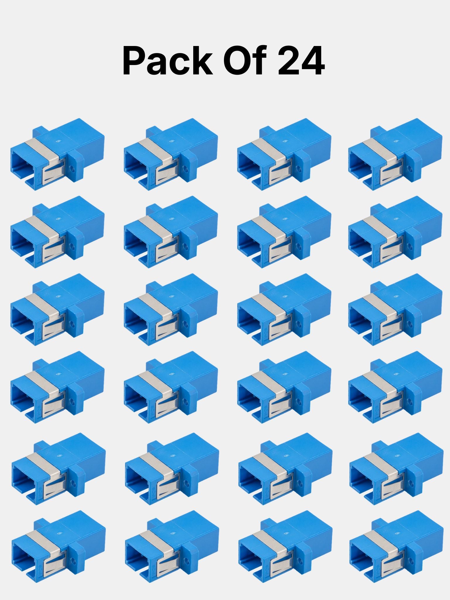 MT-COUPLER APC/UPC Fiber Coupler (Pack of 24)