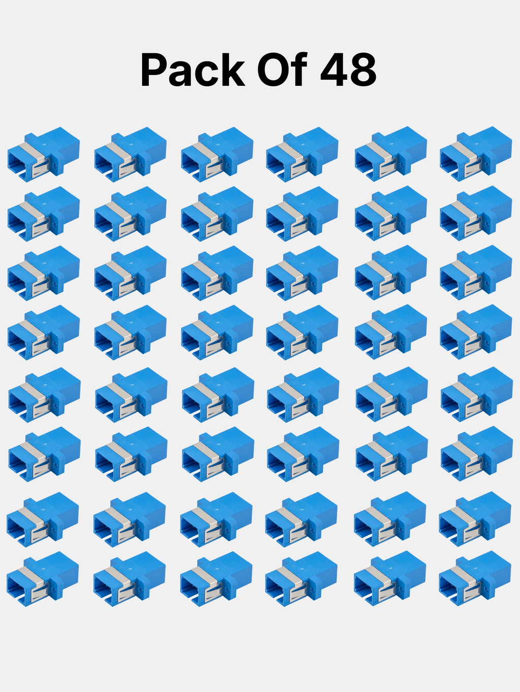 MT-COUPLER APC/UPC Fiber Coupler (Pack of 48)
