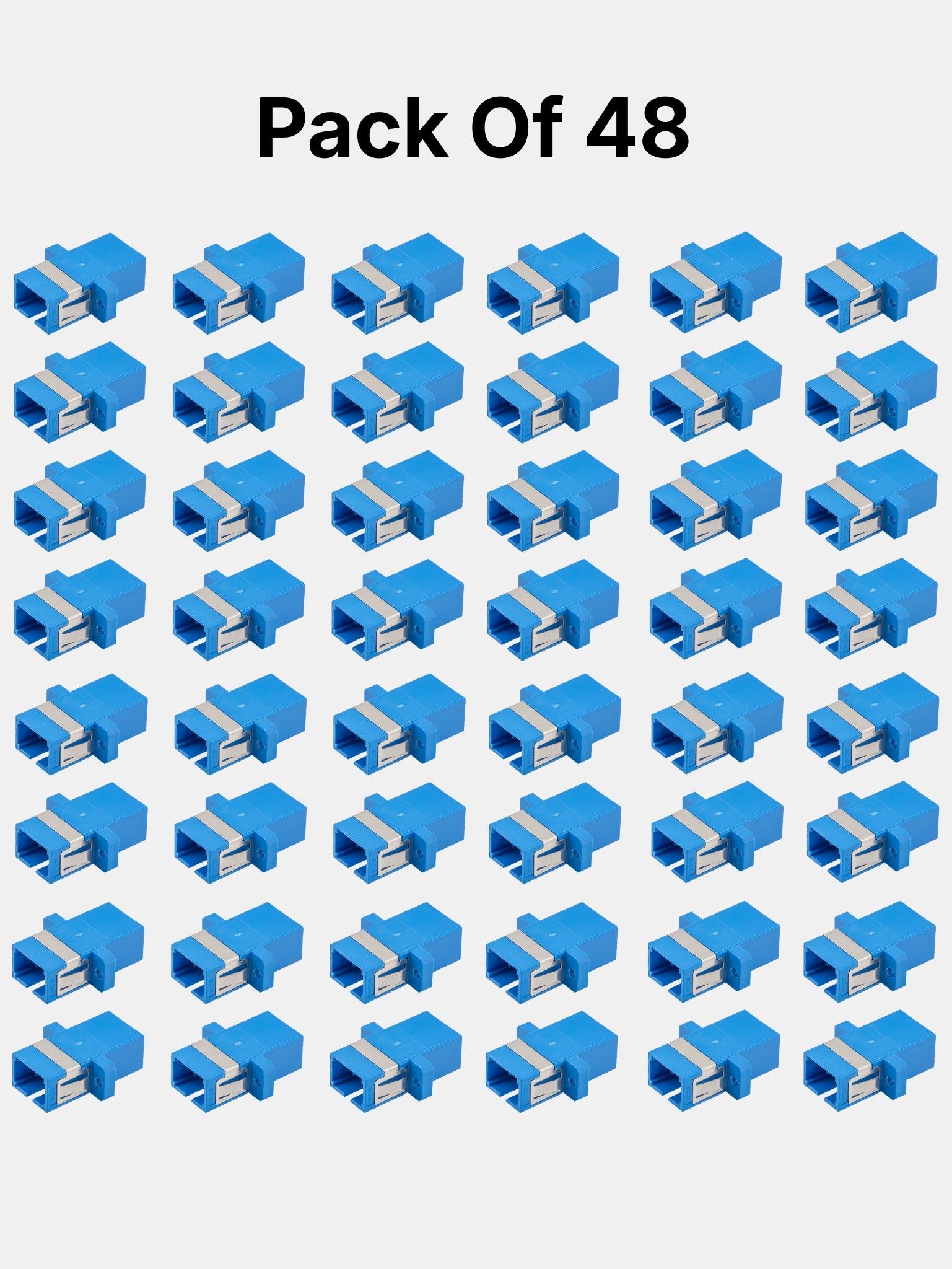 MT-COUPLER APC/UPC Fiber Coupler (Pack of 48)
