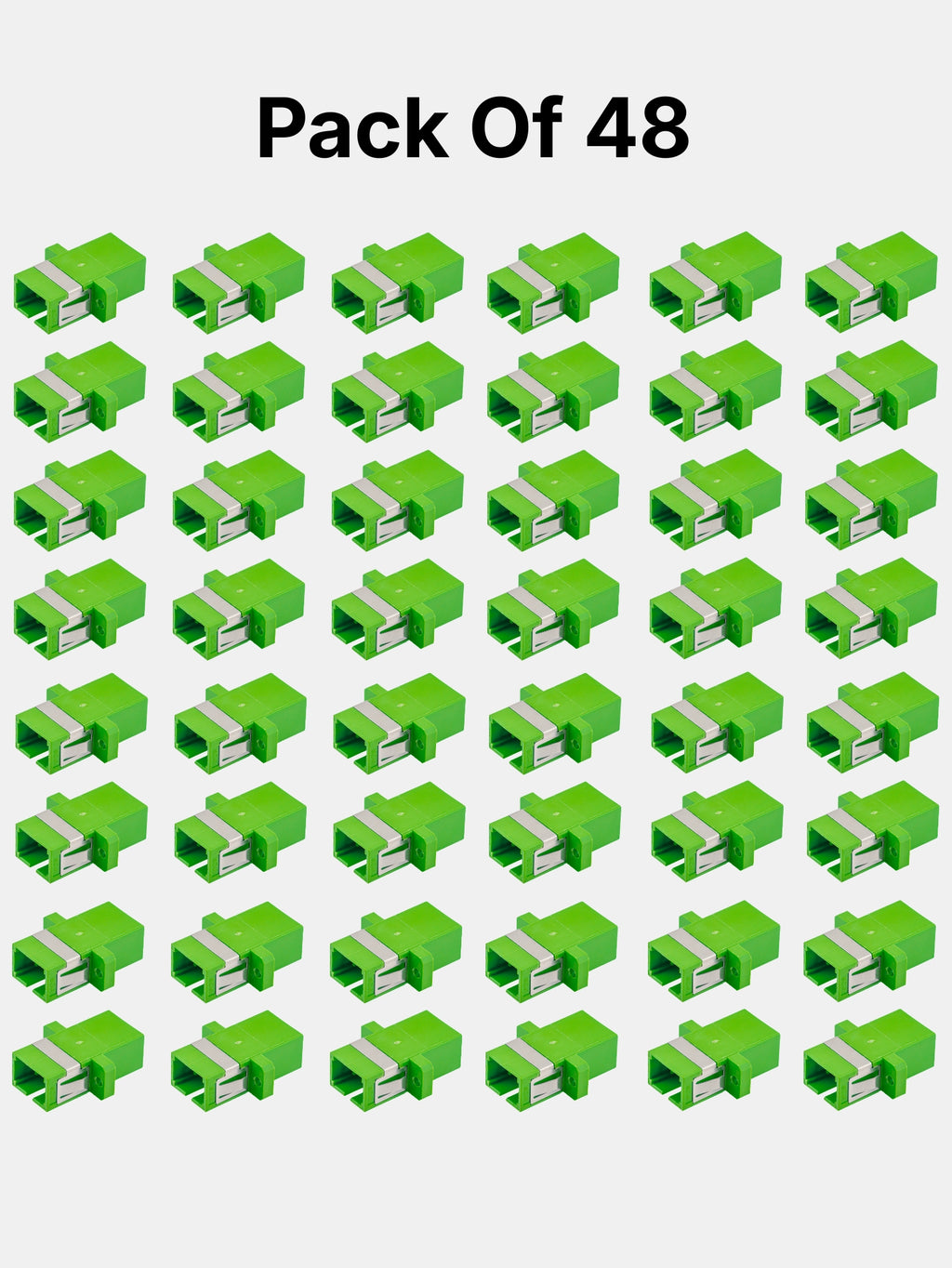 MT-COUPLER APC/UPC Fiber Coupler (Pack of 48)