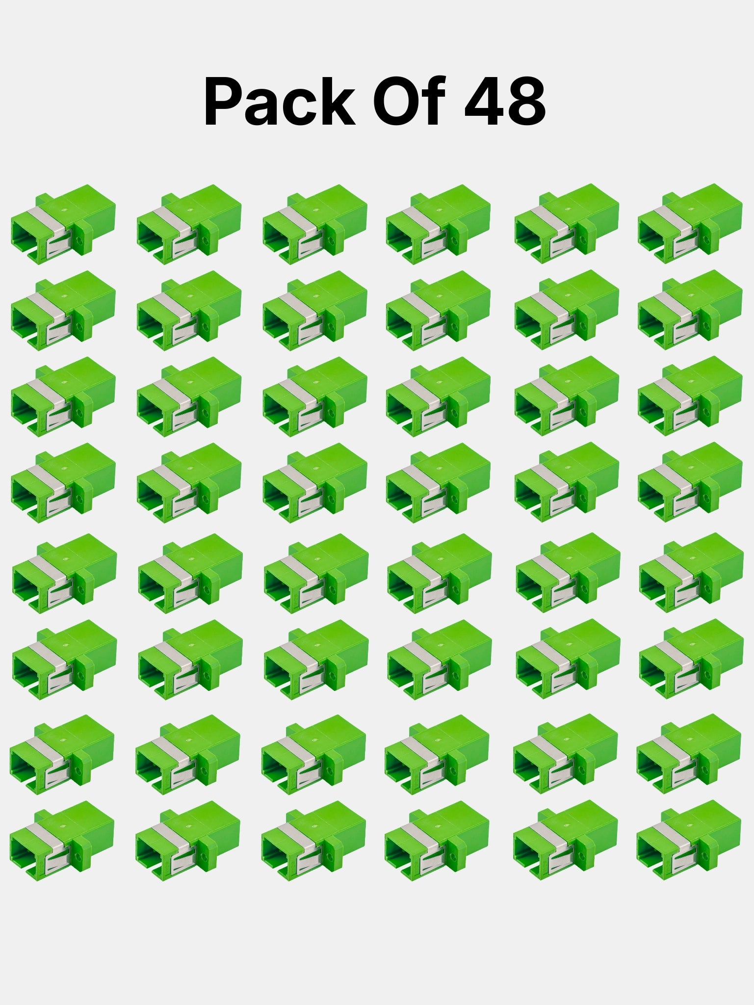 MT-COUPLER APC/UPC Fiber Coupler (Pack of 48)
