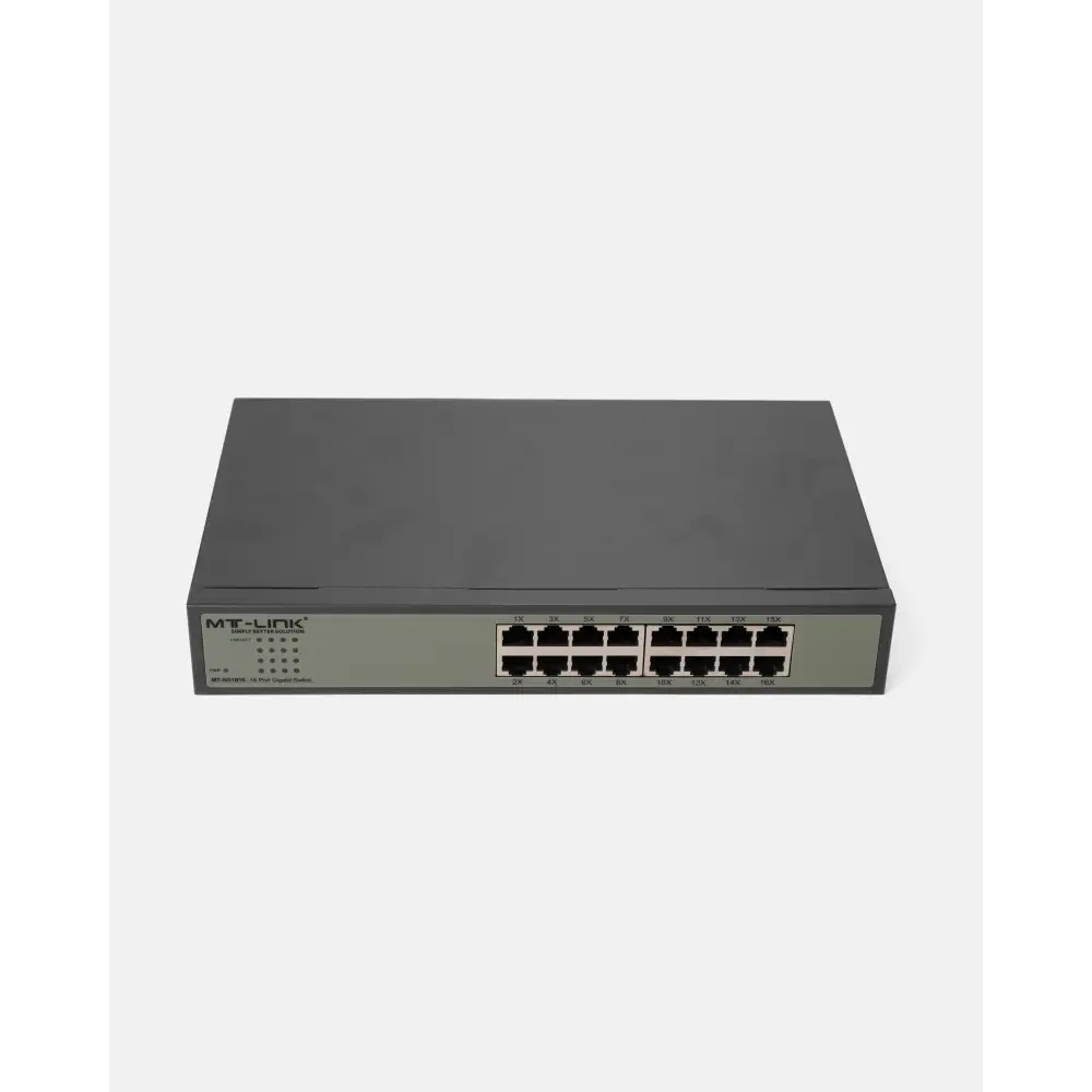 MT-SG1016 - 16 Port Gigabit Desktop/ Rack mount switch - MT Link | Pakistan