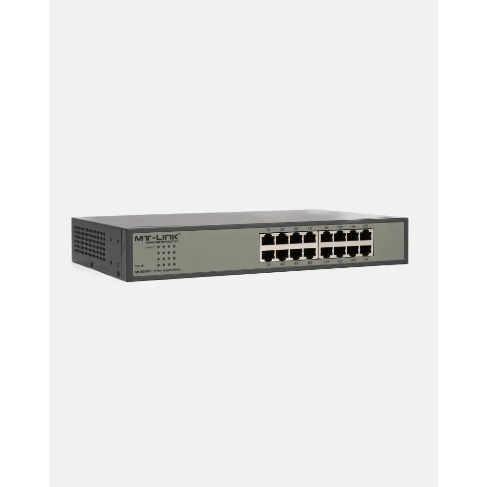 MT-SG1016 - 16 Port Gigabit Desktop/ Rack mount switch - MT Link | Pakistan