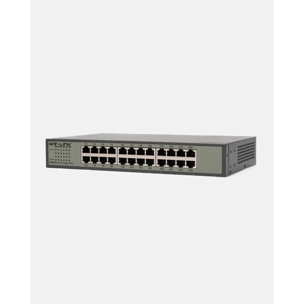 MT-SG1024 - 24 Port Gigabit Desktop/ Rack mount switch - MT Link | Pakistan