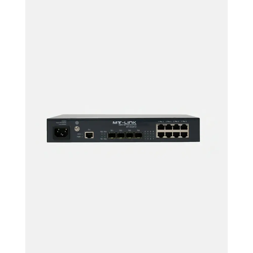 MT-SG2912 - 10G L3-Lite Stackable Switch - MT Link | Pakistan