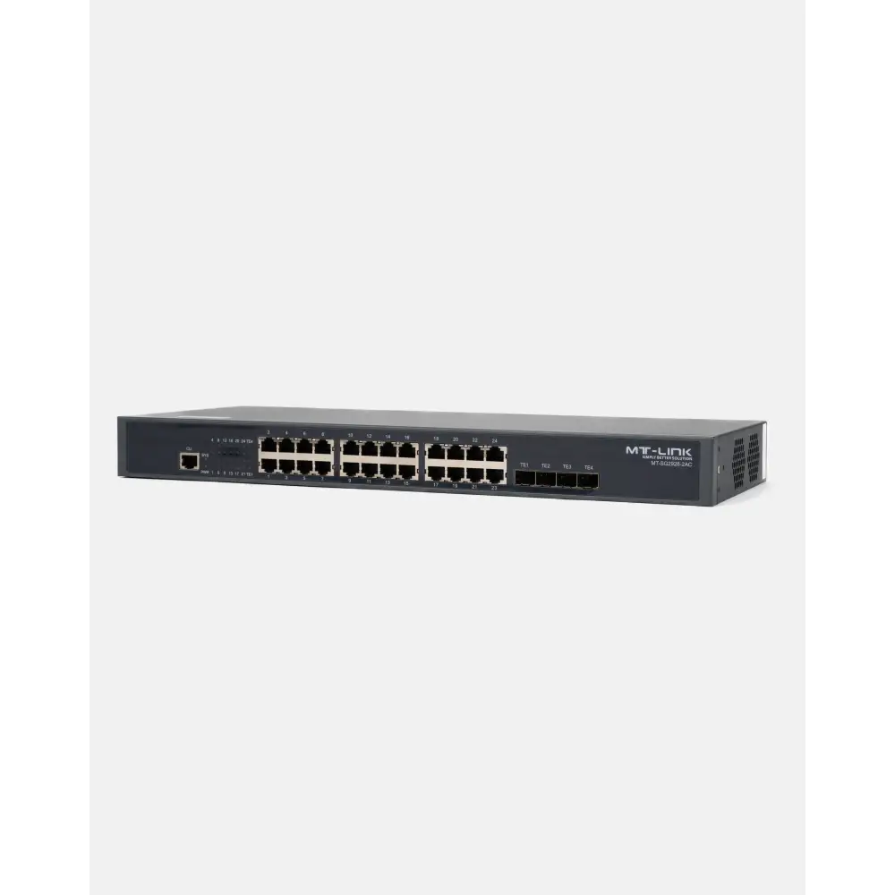 MT-SG2928 - 2AC - 24 Port Gigabit Stackable L3-Lite Switch with 4 10G Slots - MT Link | Pakistan