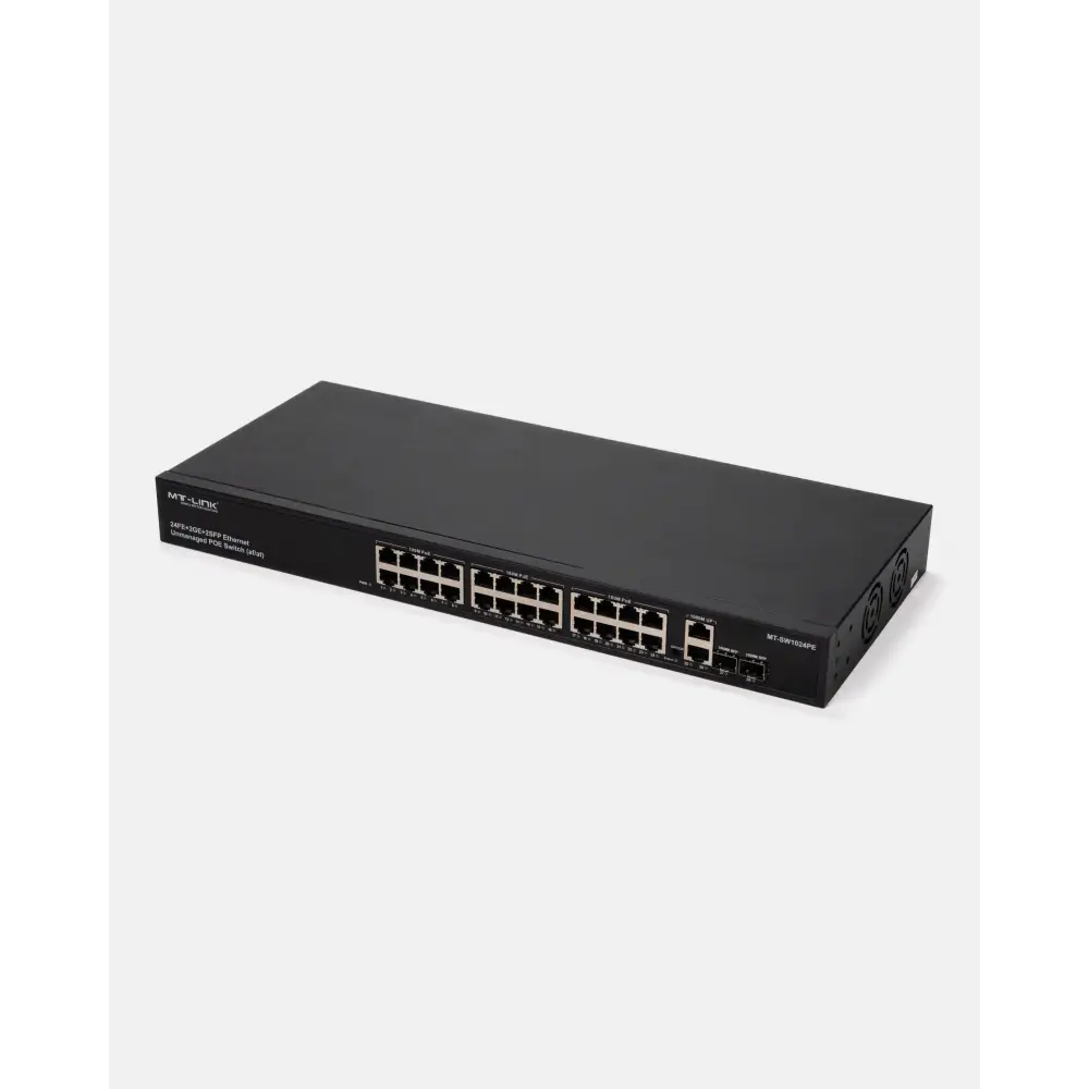 MT-SW1024PE - 24FE POE+ 2GE + 1G SFP Uplink POE Switch - MT Link | Pakistan